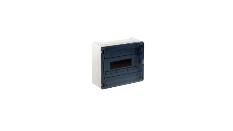IP40 Rozdzielnica modułowa 1x12 GOLD P natynkowa (drzwi transparentne) PE+N