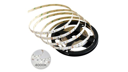 Taśma SEKRO LED PRO 14,4W 4000K NW barwa neutralna ściemnialna IP56 12V DC krążek 5m EDO777255