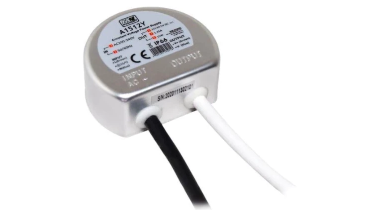 Zasilacz LED 15W 12V 0,62A IP67 okrągły do puszki AF1524Y MW Power