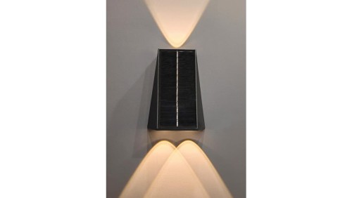 Oprawa elewacyjna solar arch 3 x 1.5W 70lm 3.7Vx1500mAh 840 IP54 4000K