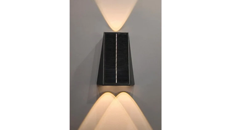 Oprawa elewacyjna solar arch 3 x 1.5W 70lm 3.7Vx1500mAh 840 IP54 4000K