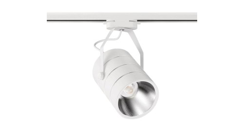 Lampa Szynowa LED 23W 3000K Premium Biała Jednofazowa