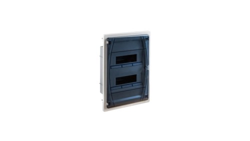 IP40 Rozdzielnica modułowa 2x12 GOLD P podtynkowa (drzwi transparentne) PE+N