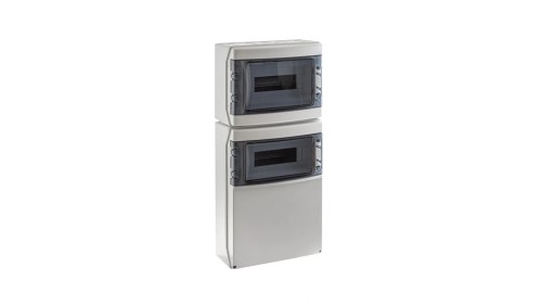 IP65 Rozdzielnica budowlana 2x12 (24) STAR (1500V DC) do gniazd przemysłowych