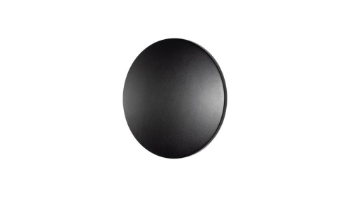 Okrągły kinkiet czarny zewnętrzny ARIA LED 9W Ø18cm IP54 na taras 11565 Nowodvorski
