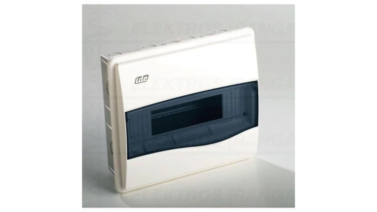 IP40 Rozdzielnica modułowa 1x12 ORO podtynkowa (drzwi transparentne) PE+N