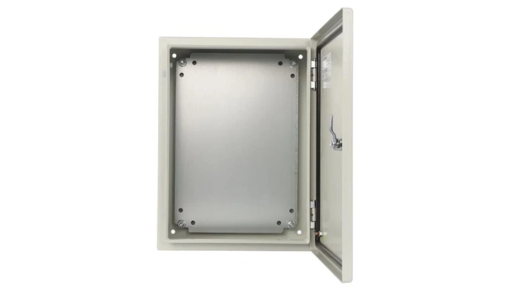 Hermetyczna obudowa metalowa AWOH304015 IP66 z płytą montażową