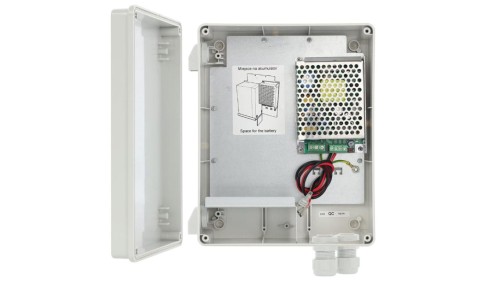 Zasilacz buforowy impulsowy w obudowie ABS IP44 210x248x95mm HPSBH 13,8V/3A/7Ah
