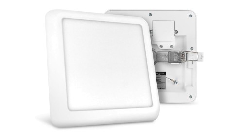 Plafon LED 2w1 Pherkad Square 8/12W 3000K-6000K IP44 Natynkowy Podtynkowy