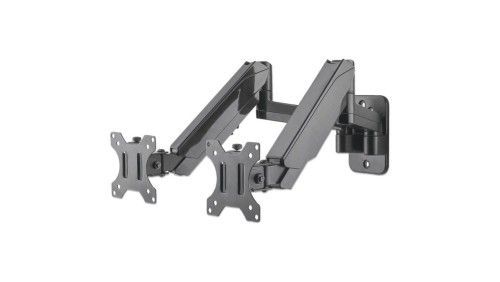 uchwyt ścienny 2x TV LED/LCD 17-32 Cale 8kg Sprężyna Gazowa
