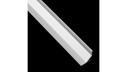 Profil Aluminiowy Narożny do LED KM55 Srebrny Natynkowy 2m