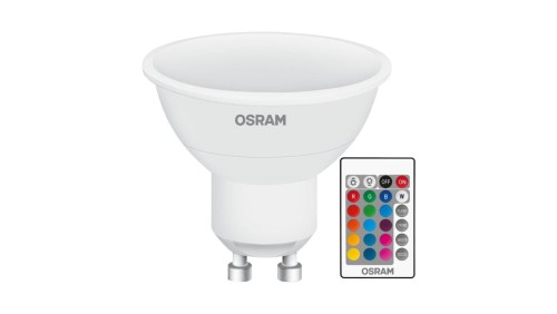 Żarówka LED GU10 4,5W = 25W 250lm RGBW 120 OSRAM Star Pilot