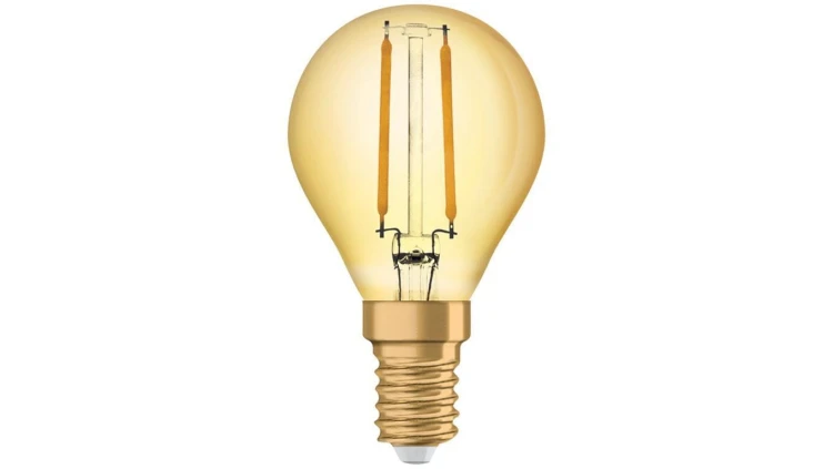 Żarówka LED E14 P45 2,5W = 22W 220lm 2400K Ciepła 360 OSRAM Vintage 1906