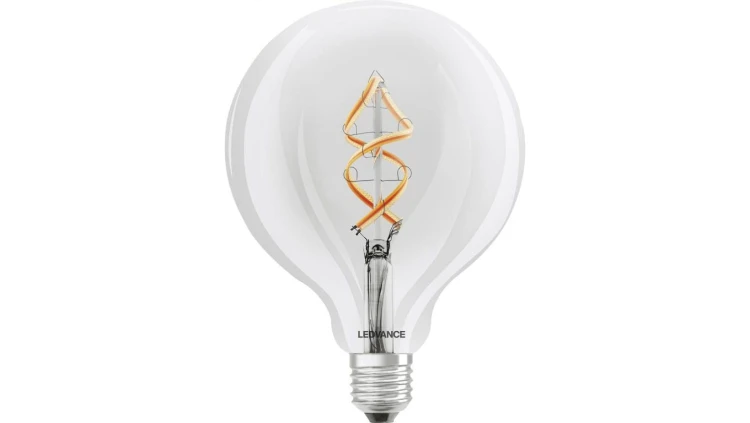 Żarówka LED E27 G125 4,5W = 30W 2700K Ciepła RGB 300lm 300 Filament LEDVANCE SMART+ WIFI Ściemnialna