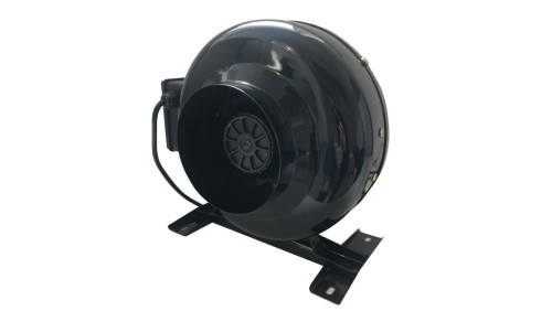 Wentylator kanałowy PROMIENIOWY metalowy 160 mm 550m3/h łożyska kulkowe