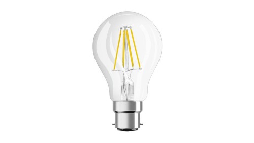 Żarówka LED A60 B22d 4W = 40W 470lm 2700K Ciepła FILAMENT Biała LEDVANCE