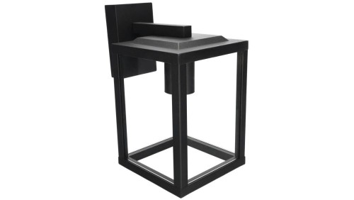 Ogrodowa oprawa elewacyjna kinkiet Gaja S Black E27 czarny IP44 EDO777370