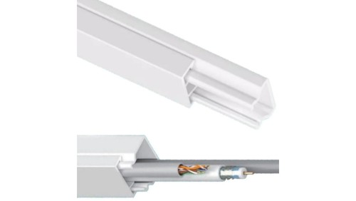 AKS ZIELONKA Listwa Kanał Kablowy Elektroinstalacyjny 18x50x2000mm 2 metry 1 szt.