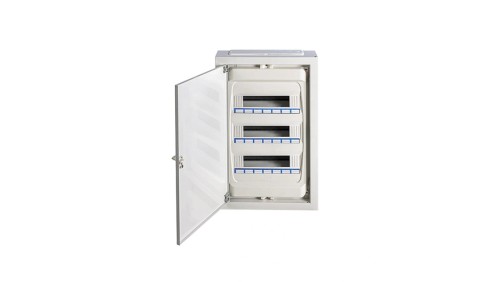 IP40 Rozdzielnica modułowa 3x12 GOLD MP natynkowa (drzwi metalowe) PE+N