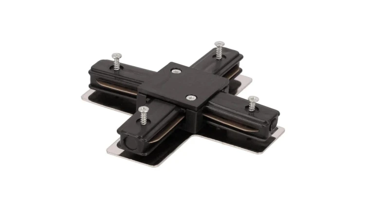 Łącznik X do szyny SEVA X Connector Black, czarny EDO777422 EDO