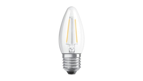 Żarówka LED E27 B35 CL 4,8W = 40W 470lm 2700K Ciepła 300 Filament OSRAM SUPERSTAR Ściemnialna