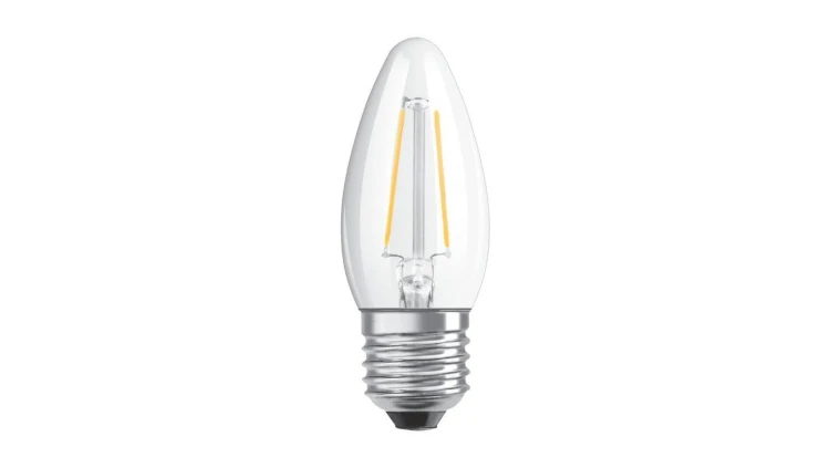 Żarówka LED E27 B35 CL 4,8W = 40W 470lm 2700K Ciepła 300 Filament OSRAM SUPERSTAR Ściemnialna