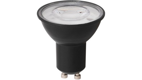 Żarówka LED GU10 Czarna 4,5W = 50W 350lm 6500K Zimna 36 OSRAM Value