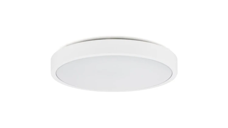 Plafon okrągły natynkowy LED 18W 1800lm 3000K IP44 biały barwa WW biała ciepła V-TAC VT-8618W-RD