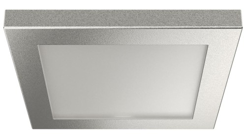 Oprawa punktowa, srebrna, Häfele Lighting LED 2051, 12V (monochromatyczna), 4000K, 83374242