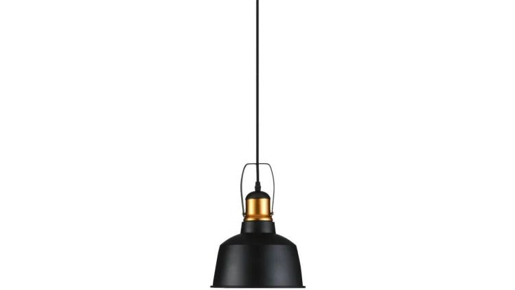 Lampa dekoracyjna wisząca retro fi:230mm dł:1150mm E27 max 60W IP20 V-TAC VT-7422-B
