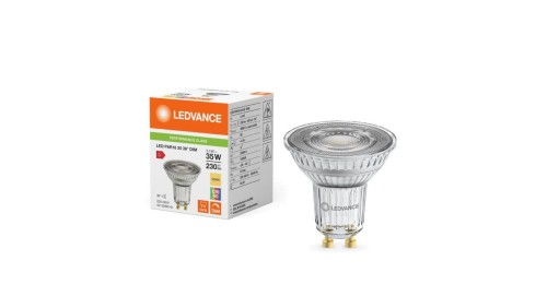 Żarówka LED PAR16 GU10 3.4W = 35W 230lm 3000K Ciepła Biała 36 ŚCIEMNIALNA LEDVANCE
