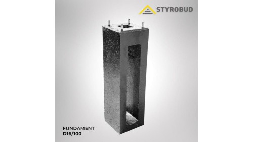 Fundament D16/100 (1000/260) 4xM20/160/TzN