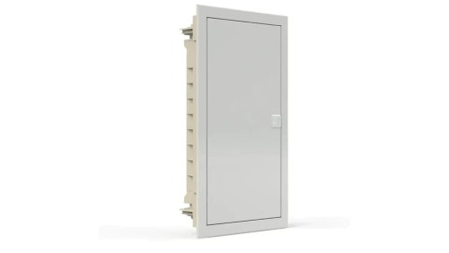 PLASTIKOWA OBUDOWA INSTALACYJNA Z DRZWIAMI METALOWYMI, PODTYNK., IP40, 3 RZĘDY, 36 MODUŁÓW Noark PMF 36 107103
