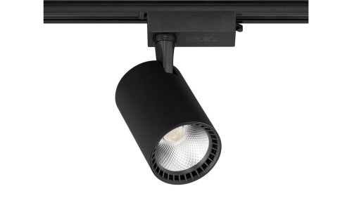 Lampa Szynowa LED 20W 6000K ECO Czarna Jednofazowa