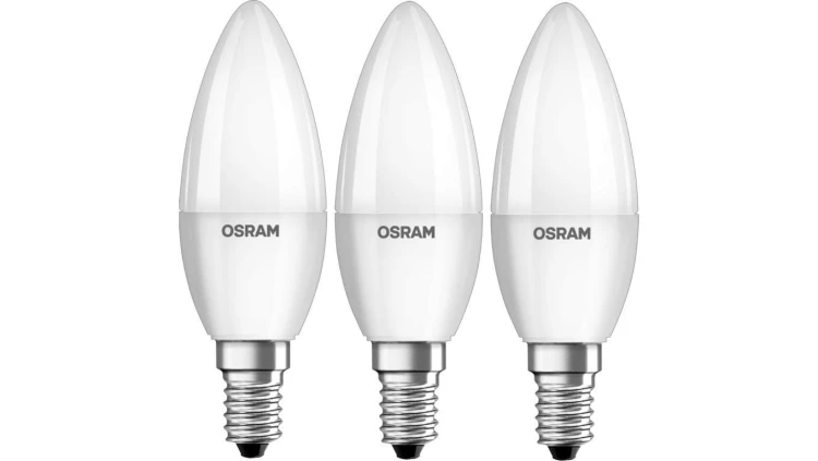3PAK Żarówka LED E14 B35 7W = 60W 806lm 2700K Ciepła 200 OSRAM VALUE