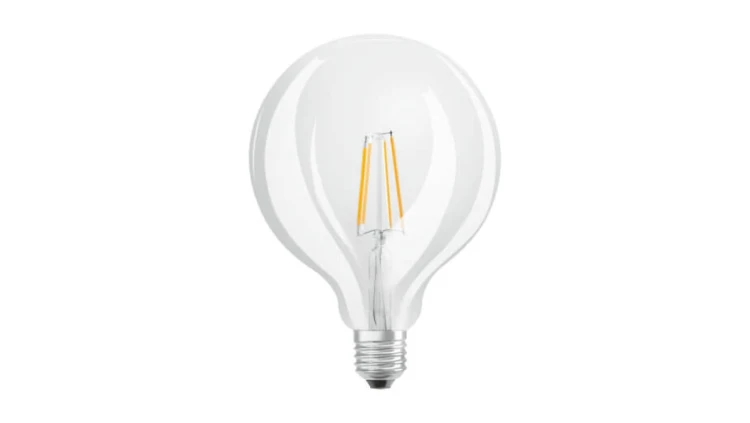 Żarówka LED E27 G125 4W = 40W 470lm 2700K Ciepła 300 Filament OSRAM Retrofit