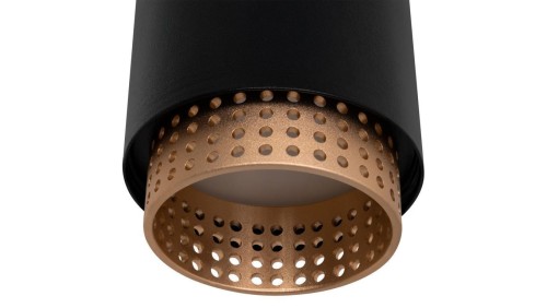 Lampa Wisząca Sufitowa Zwis 29cm Reflektor GU10 LED ELIGIS Czarny LUMILED