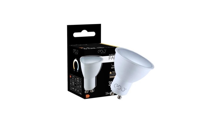 Żarówka FARI LED GU10 3,5W 3000K ciepła WW 300lm 120st EDO777459 EDO