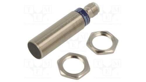 XS618B1PBM12 Czujnik indukcyjny, Output: PNP / NC, 0÷8mm, 12÷48VDC, M18, -25÷70C