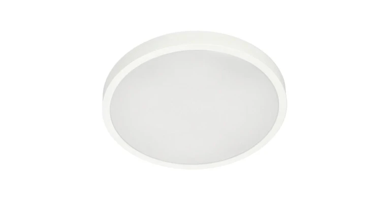 Plafon PERETI LED 18W biały pierścień 29,5cm, 4000K barwa neutralna, 1800lm, IP44, 220-240V EDO777608 EDO Solutions