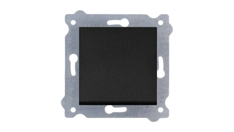 Łącznik schodowy Czarny Metalik 250V 10A 209/14E EXEN