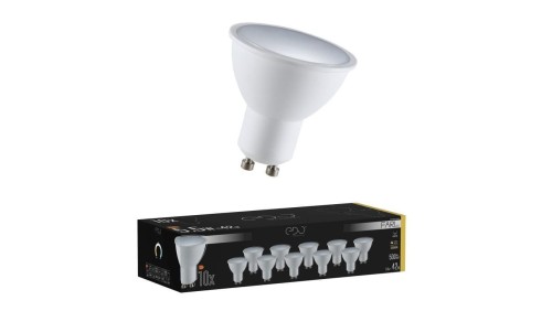 Zestaw 10x żarówka FARI LED GU10 5,5W 3000K ciepła WW 500lm 120st EDO777488 EDO