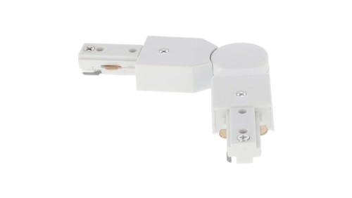 Łącznik przegubowy do szyny, MEVA PRO Flex Connector-B White, biały EDO777519 EDO