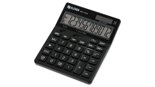 ELEVEN Kalkulator biznesowy SDC333XBK czarny