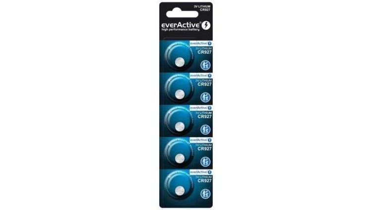 5 x bateria litowa mini everActive CR927