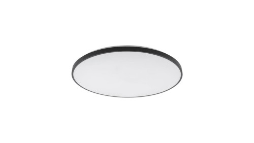 Plafon lampa sufitowa czarna AGNES LED 64W w barwie neutralnej do nowoczesnej kuchni 10976 Nowodvorski