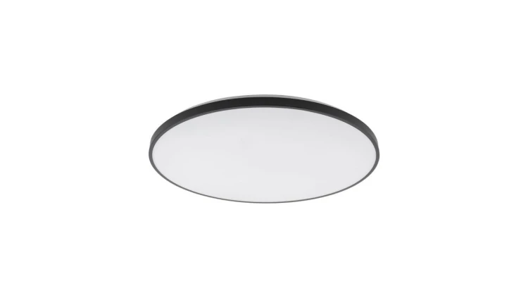 Plafon lampa sufitowa czarna AGNES LED 64W w barwie neutralnej do nowoczesnej kuchni 10976 Nowodvorski