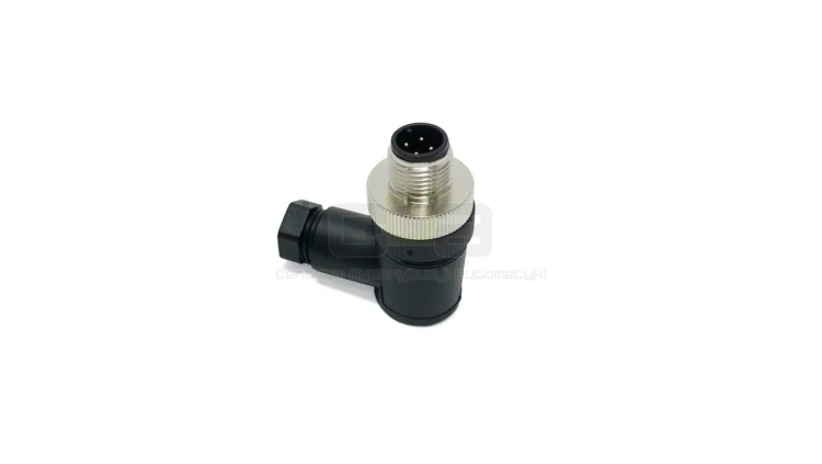 Wtyczka kątowa do czujnika M12 5pin męska