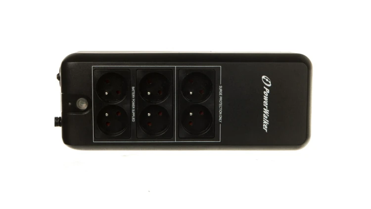 UPS POWERWALKER OFFLINE 600VA 4xPL + 2xPL OUT VFD 600 APFC/FR