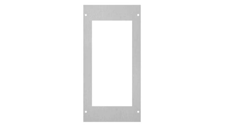 Maskownica do ramki CDN-RZ2-S (zew. wym. 231 x 113mm) stal nierdzewna CDN-MZ-S